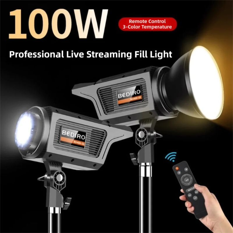 Photography Lighting Grid - 100W Studio Flash Light Bowens Mount
