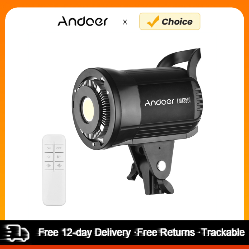 Photography Lighting Grid - Andoer LM135Bi Portable LED Photography Fill