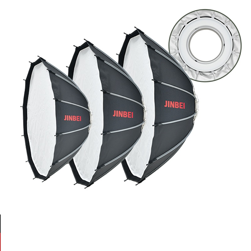 Photography Lighting Box - JINBEI 65 Quick Open Parabolic Plyo