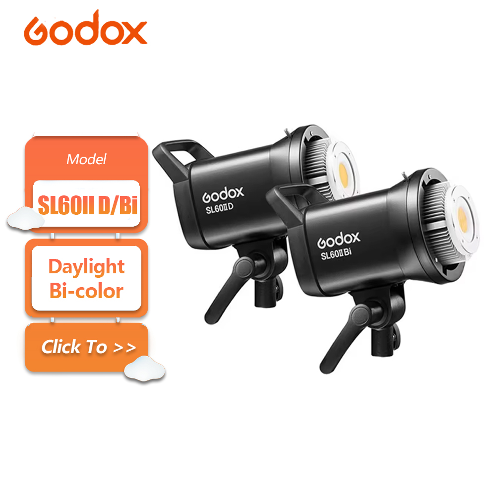 Photography Lighting Grid - Godox SL60IID SL60IIBi 75W Daylight Bi-color