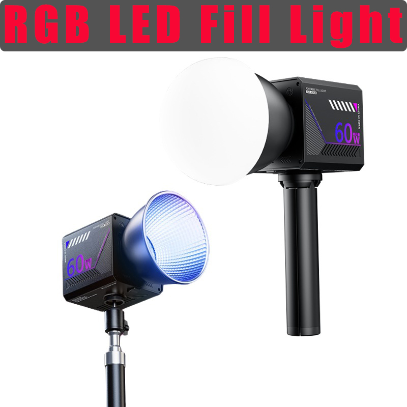 Photography Lighting Box - 60W RGB Video Light Portable LED