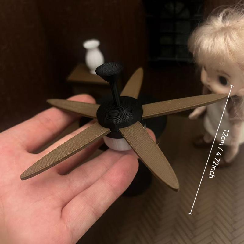 Photography Lighting Box - Miniature Ceiling Fan with LED Light