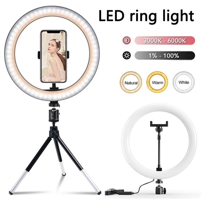 12 inch LED Ring light Photogr - đánh giá và giá Torjim Rgb Photography Video Lighting