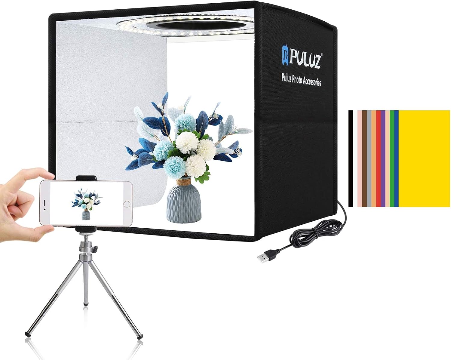 RGB LED Panel Video Light with - đánh giá và giá Photography Lighting Rgb