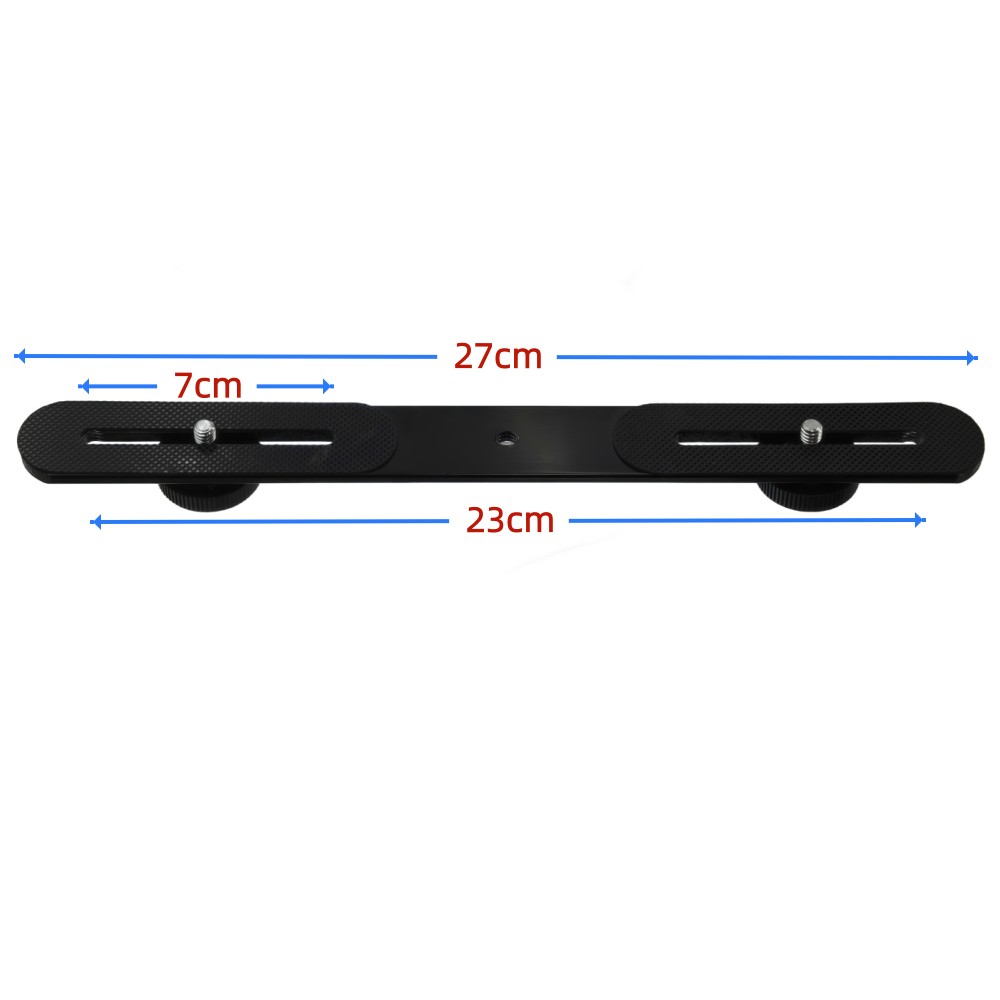 Dual Flash Bracket 1/4'' Screw - đánh giá và giá Iris Photography Led Lighting Pack