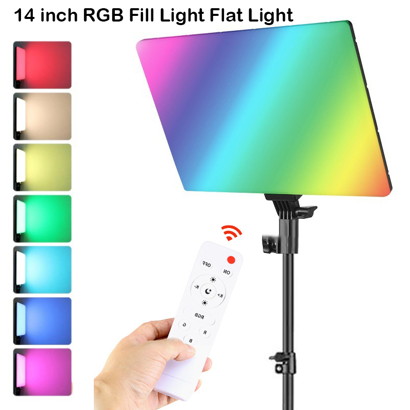 RGB 14'' LED Video Light Remot - đánh giá và giá Torjim Rgb Photography Video Lighting