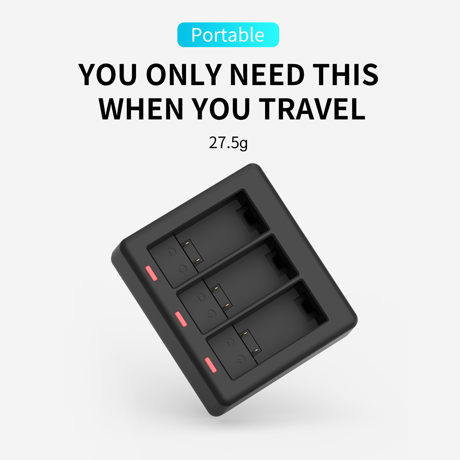 TELESIN 3 Ways Battery Charger - đánh giá và giá Iris Photography Led Lighting Pack