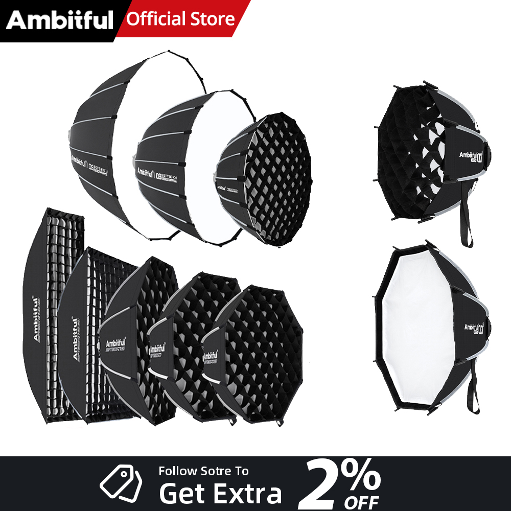 AMBITFUL Q3/Q7/Q9 Series Quick - đánh giá và giá Photography Lighting Box