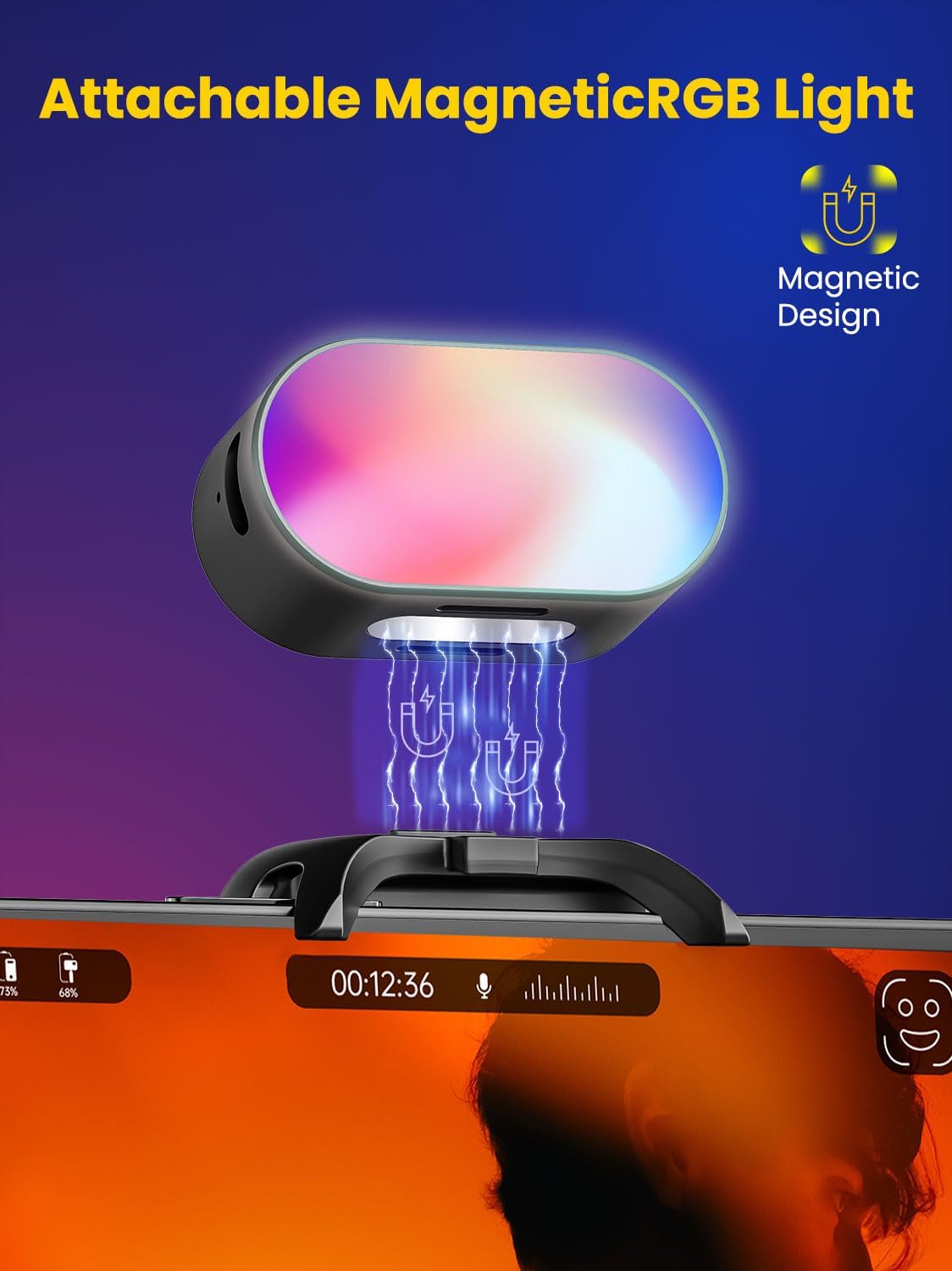 AOCHUAN Mini RGB Magnetic Fill - đánh giá và giá Photography Lighting Rgb