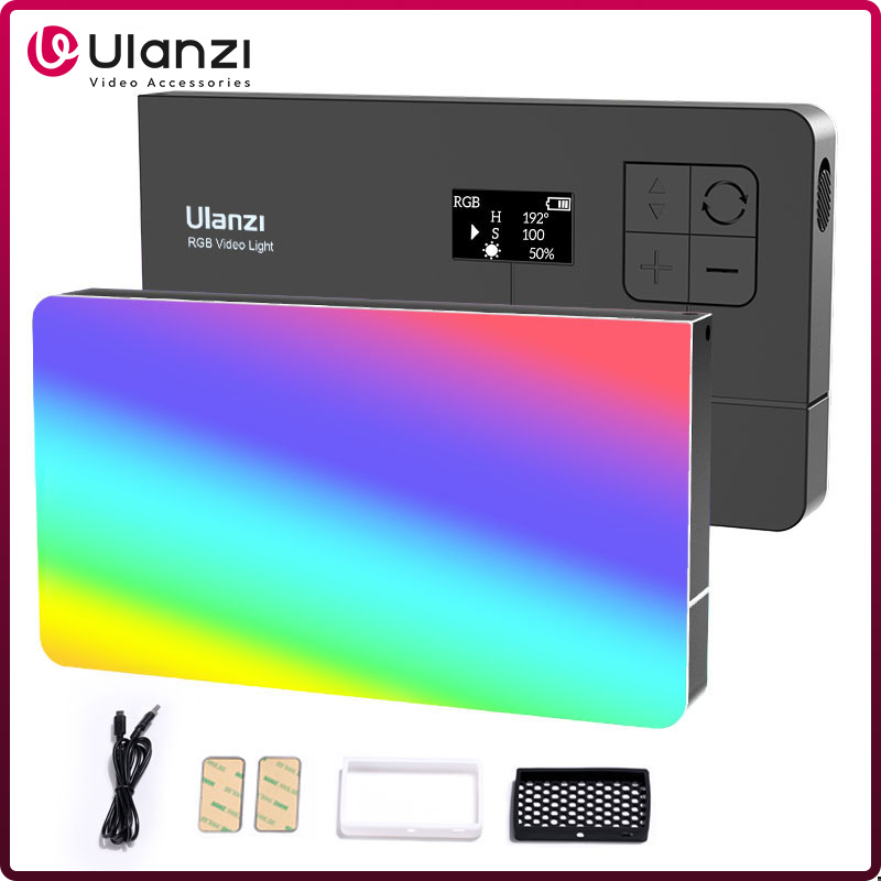 Ulanzi LT002 7 inch Pocket LED - đánh giá và giá Torjim Rgb Photography Video Lighting