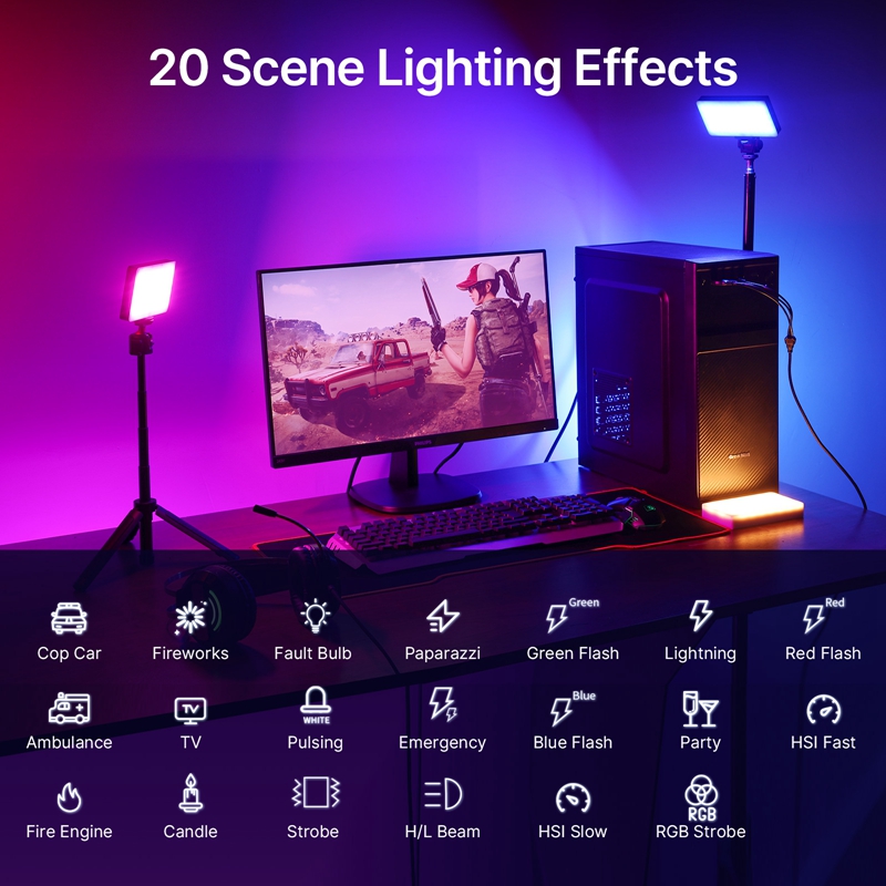 Ulanzi LT002 7 inch Pocket LED - đánh giá và giá Torjim Rgb Photography Video Lighting
