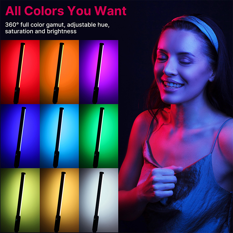 Ulanzi VL119 Cầm Tay RGB Nhiều - đánh giá và giá Torjim Rgb Photography Video Lighting