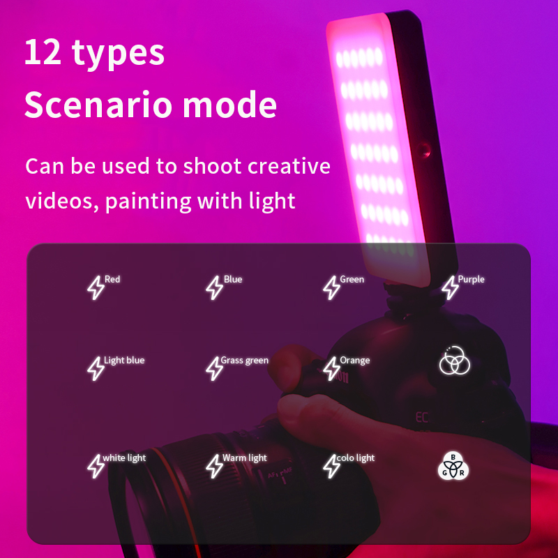 RGB Video Light Portable LED C - đánh giá và giá Torjim Rgb Photography Video Lighting