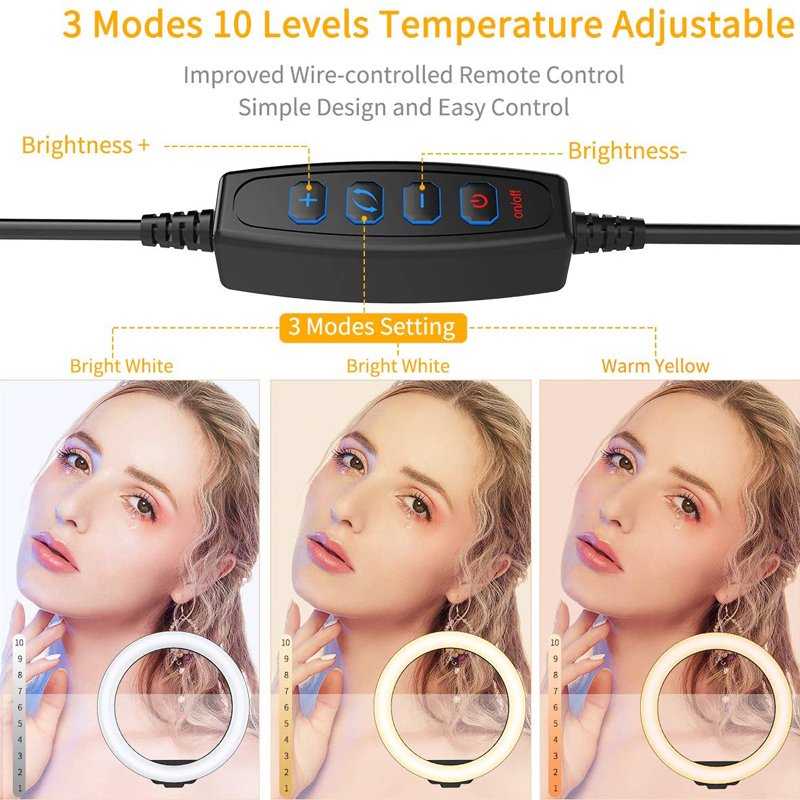 LED Ring Light Photography Adj - đánh giá và giá Torjim Rgb Photography Video Lighting