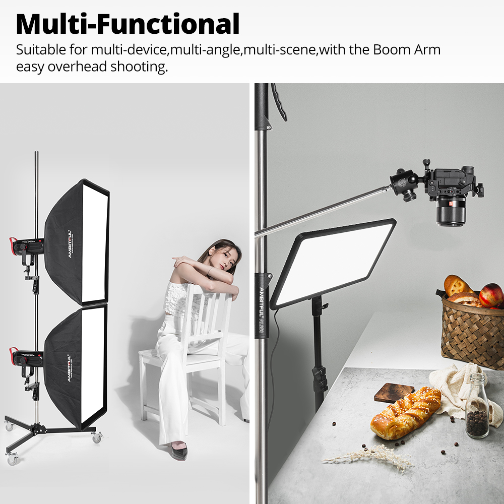 Ambitful 71cm-255cm AL250 Gun  - đánh giá và giá Photography Lighting Box