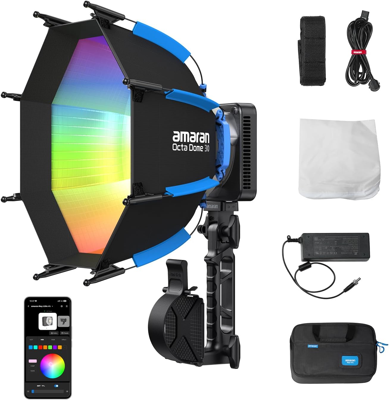 120W RGB LED Video Light, Port - đánh giá và giá Photography Lighting Rgb