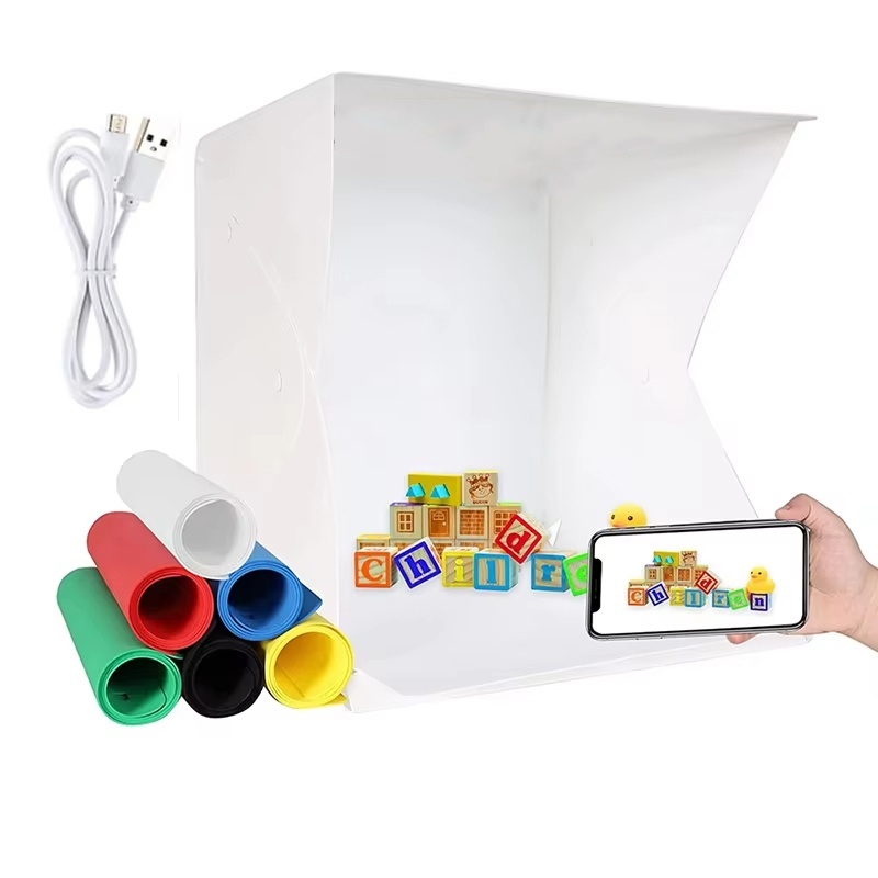 Folding Lightbox Portable Phot - đánh giá và giá Iris Photography Led Lighting Pack