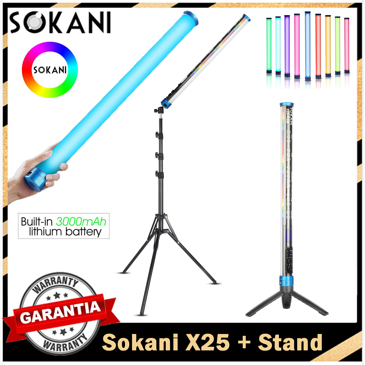 Sokani X25 RGB LED Video Light - đánh giá và giá Torjim Rgb Photography Video Lighting