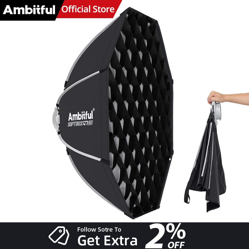 AMBITFUL Q7II 55/65/90cm Bowen - đánh giá và giá Photography Lighting Box