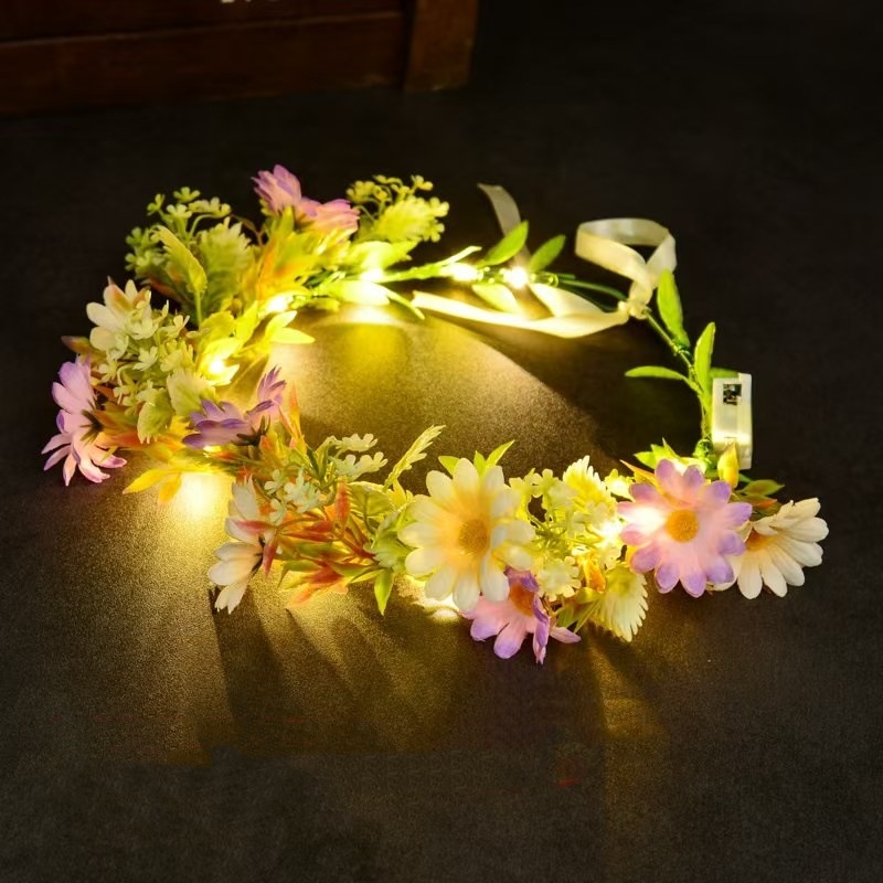 LED Light Up Flower Crown Head - đánh giá và giá Photography Lighting Devices
