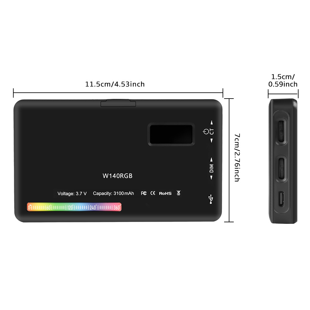 SH W140 LED RGB Video Light 0- - đánh giá và giá Torjim Rgb Photography Video Lighting