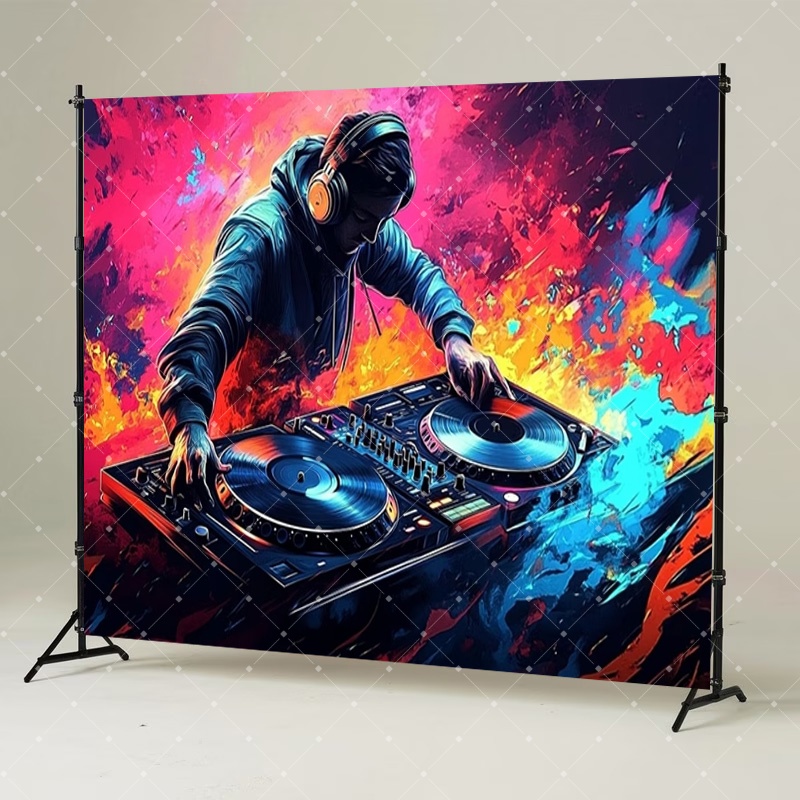 Hip Hop Music DJ Party Decorat - đánh giá và giá Photography Lighting Box
