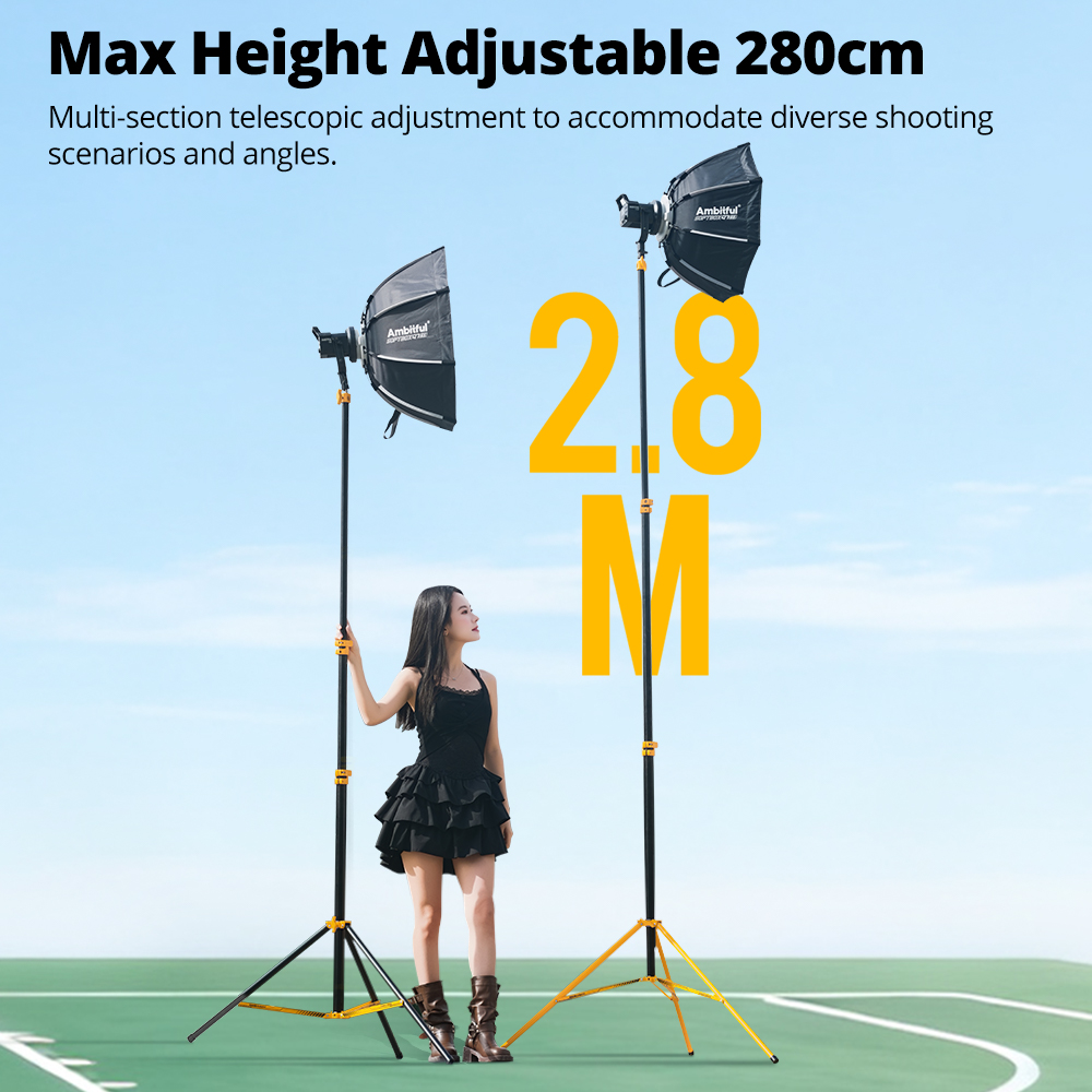 AMBITFUL GM280Y 280cm Professi - đánh giá và giá Photography Lighting Box
