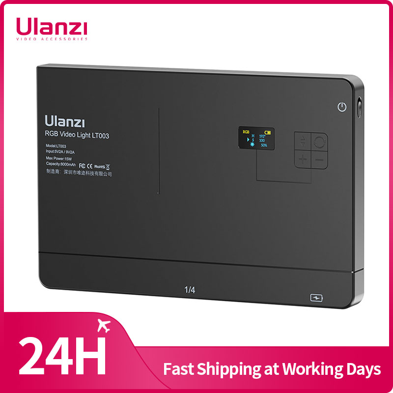 Ulanzi LT003 15W RGB Video Lig - đánh giá và giá Torjim Rgb Photography Video Lighting