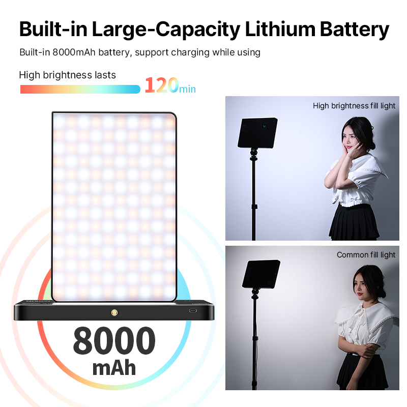 Ulanzi LT003 15W RGB Video Lig - đánh giá và giá Torjim Rgb Photography Video Lighting