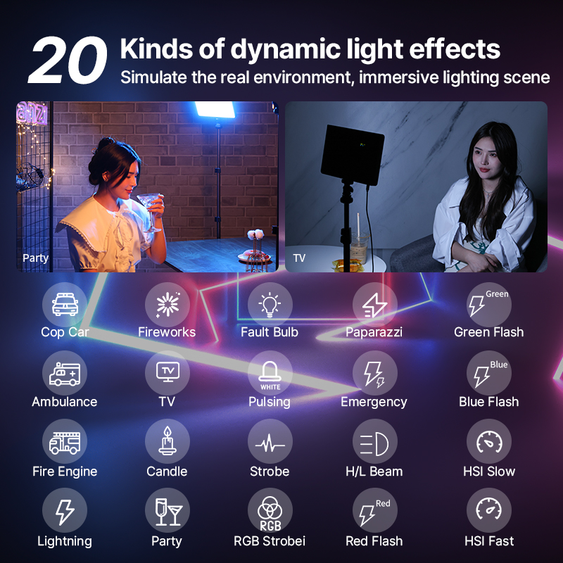 Ulanzi LT003 15W RGB Video Lig - đánh giá và giá Torjim Rgb Photography Video Lighting