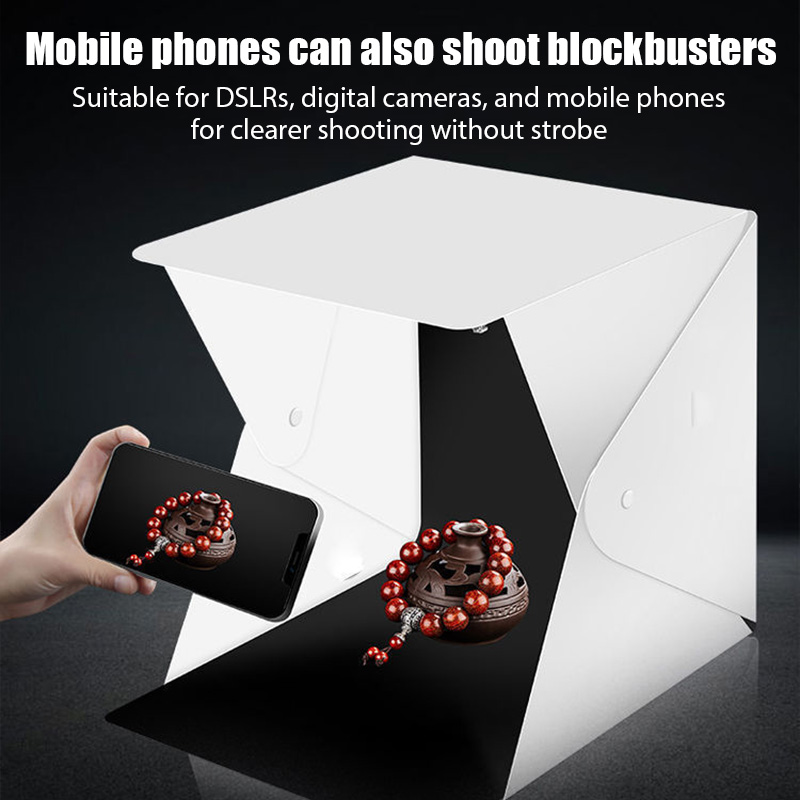 Folding Lightbox Portable Phot - đánh giá và giá Iris Photography Led Lighting Pack
