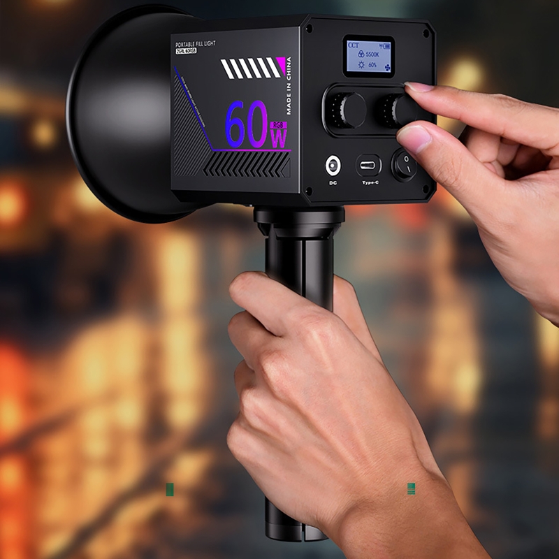 60W RGB Video Light Portable L - đánh giá và giá Photography Lighting Box