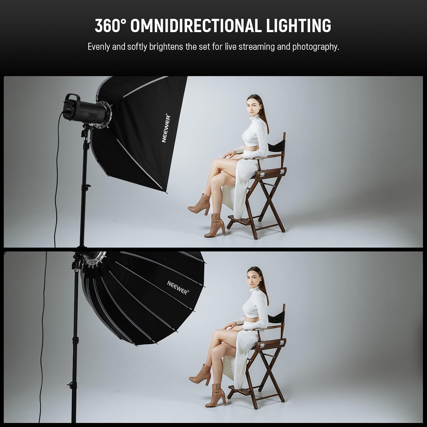 Parabolic Softbox with Bowens  - đánh giá và giá Photography Lighting Box