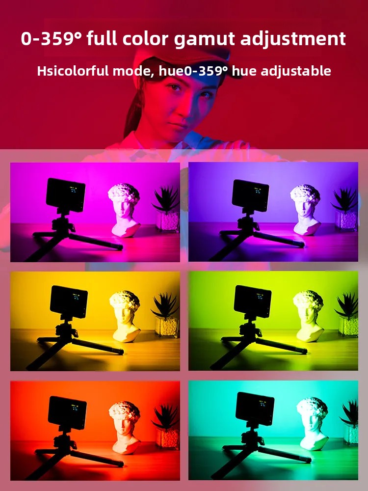 Ulanzi VL120 RGB Camera Video  - đánh giá và giá Photography Lighting Rgb
