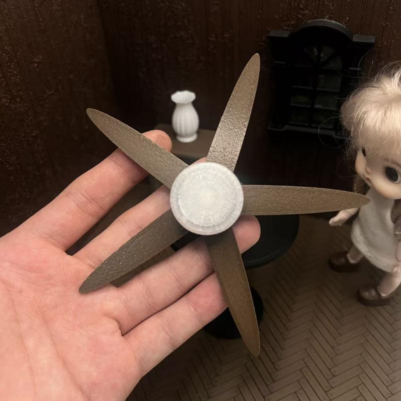 Miniature Ceiling Fan with LED - đánh giá và giá Photography Lighting Box