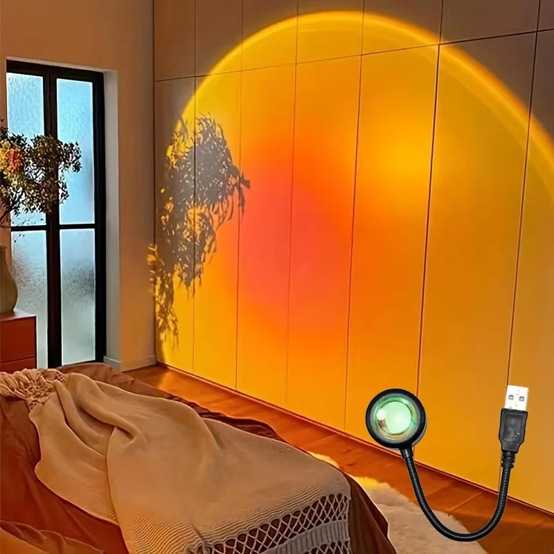 Mini USB ED Sunset Lamp Nightl - đánh giá và giá Torjim Rgb Photography Video Lighting