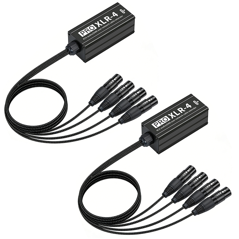 RJ45 Cat5 Cat6 to 4 Channel XL - đánh giá và giá Photography Lighting Box