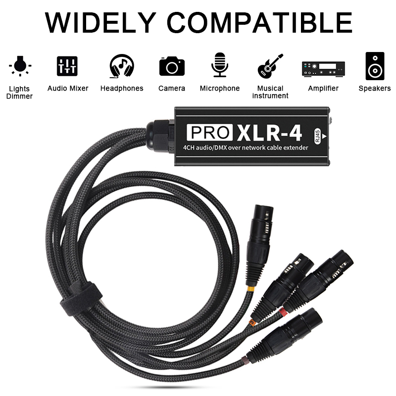 RJ45 Cat5 Cat6 to 4 Channel XL - đánh giá và giá Photography Lighting Box
