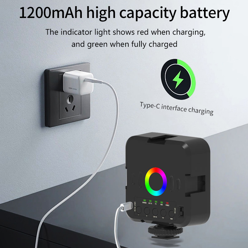 Portable Mini RGB Video Light  - đánh giá và giá Photography Lighting Rgb