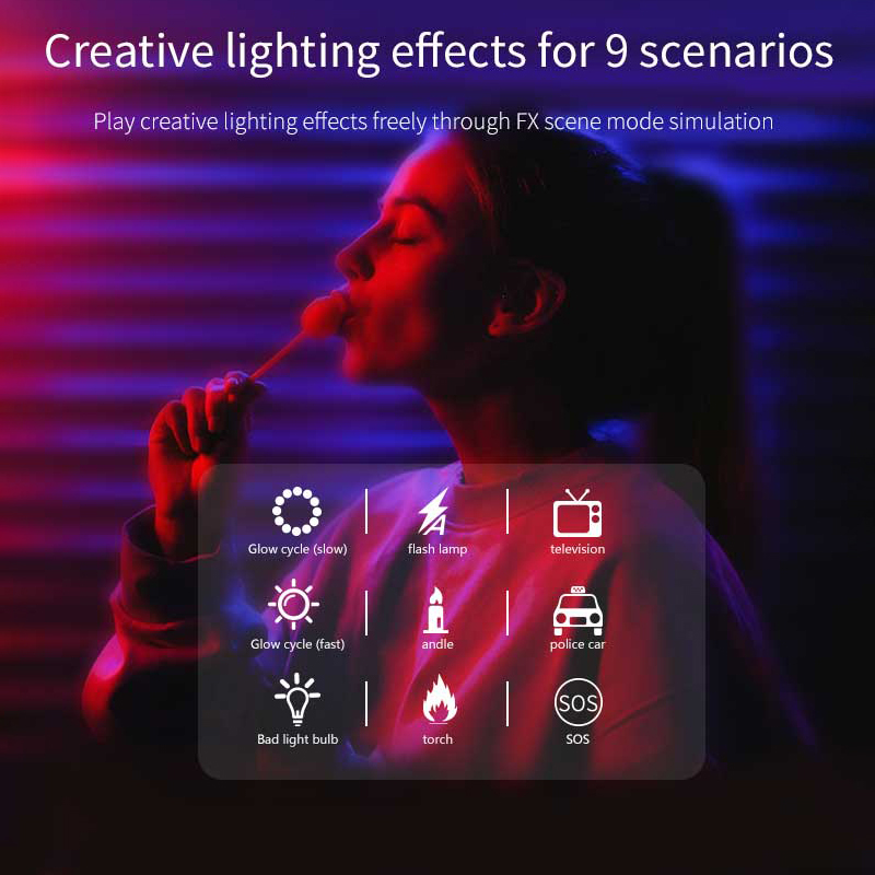 Portable Mini RGB Video Light  - đánh giá và giá Photography Lighting Rgb