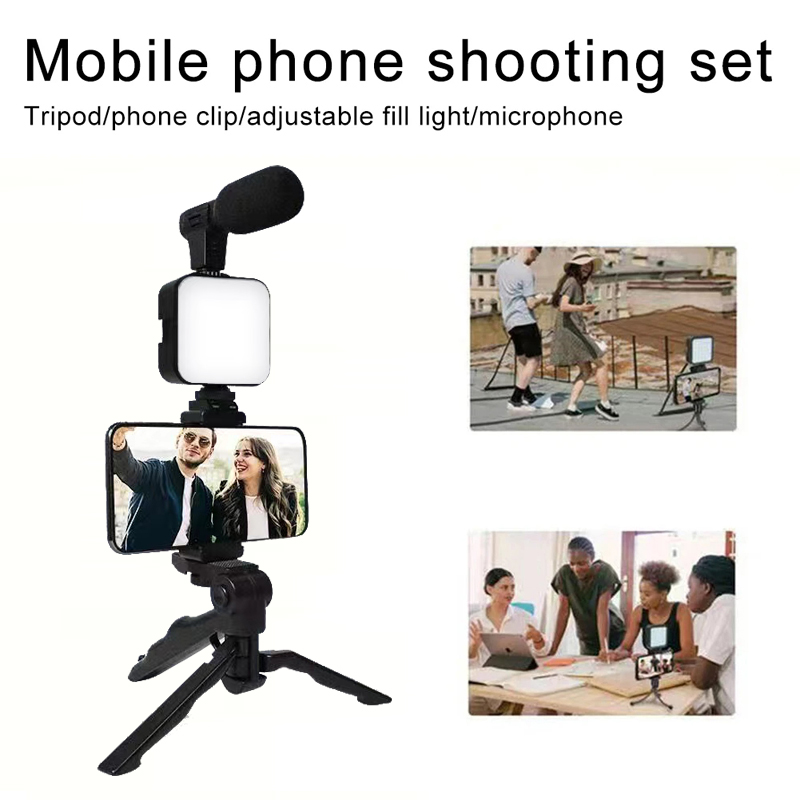 AY49 Smartphone Vlogging Kit W - đánh giá và giá Iris Photography Led Lighting Pack